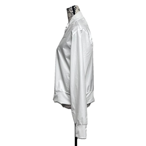 Nike Windrunner Ripstop Full Zip Windbreaker Jacket Ivory L Athletic Streetwear - Picture 3 of 9
